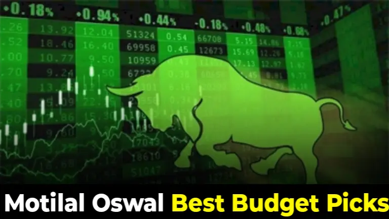 Motilal Oswal Best Stocks to Buy For Budget 2024