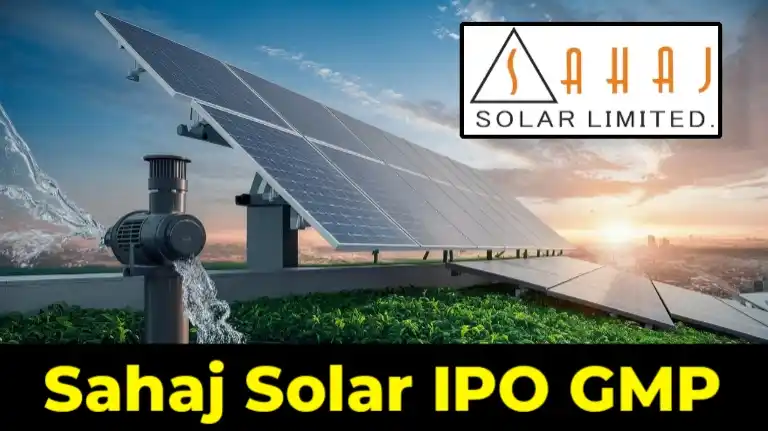 Sahaj Solar IPO GMP